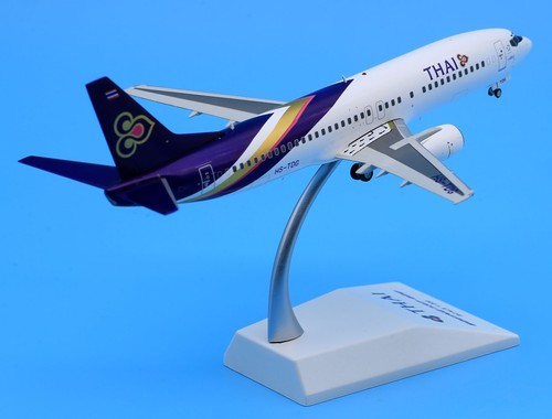 JC Wings 1:200 Thai Airways Boeing B737-400 Diecast Aircraft Jet Model HS-TDG - Picture 4 of 14