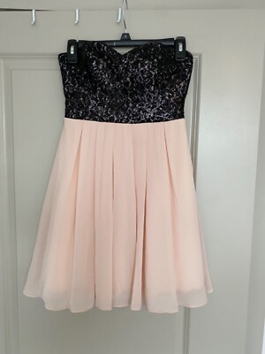 Sequin Hearts Prom Dress Size 3 | eBay