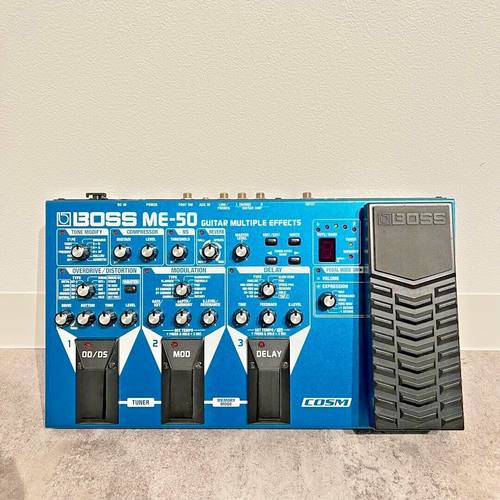 Boss ME50 Guitar Multi Effects Pedal Processor with working quality