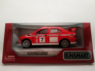 MITSUBISHI LANCER EVO VII WRC TOMMI METAL CAR SCALE DIECAST COLLECTION