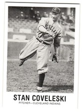 Stan Coveleski 1980 Renate Galasso TCLM MLB Trading Card #118