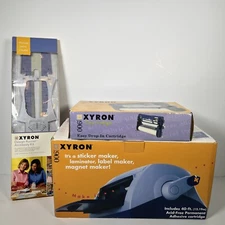 Xyron 900 Label Sticker Maker Craft  Laminator Xtra Cartridge And Accessories
