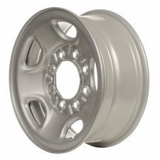 05195 Refinished OEM 16in Steel Wheel Fits 2001-2014 Chevrolet Silverado 2500 HD