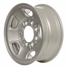 05195 Refinished OEM 16in Steel Wheel Fits 2001-2014 Chevrolet Silverado 2500 HD
