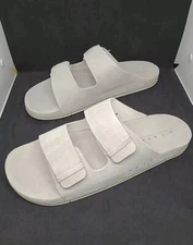 NEW Reef Ojai Two Bar Men's Slide Sandals - Oat Size 13