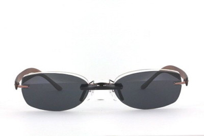 Custom-Made Polarized CLIP-ON Sunglasses To Fit Silhouette 7608