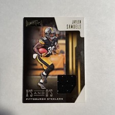 2018 Panini Playbook X's and O's Jaylen Samuels #32 Rookie RC