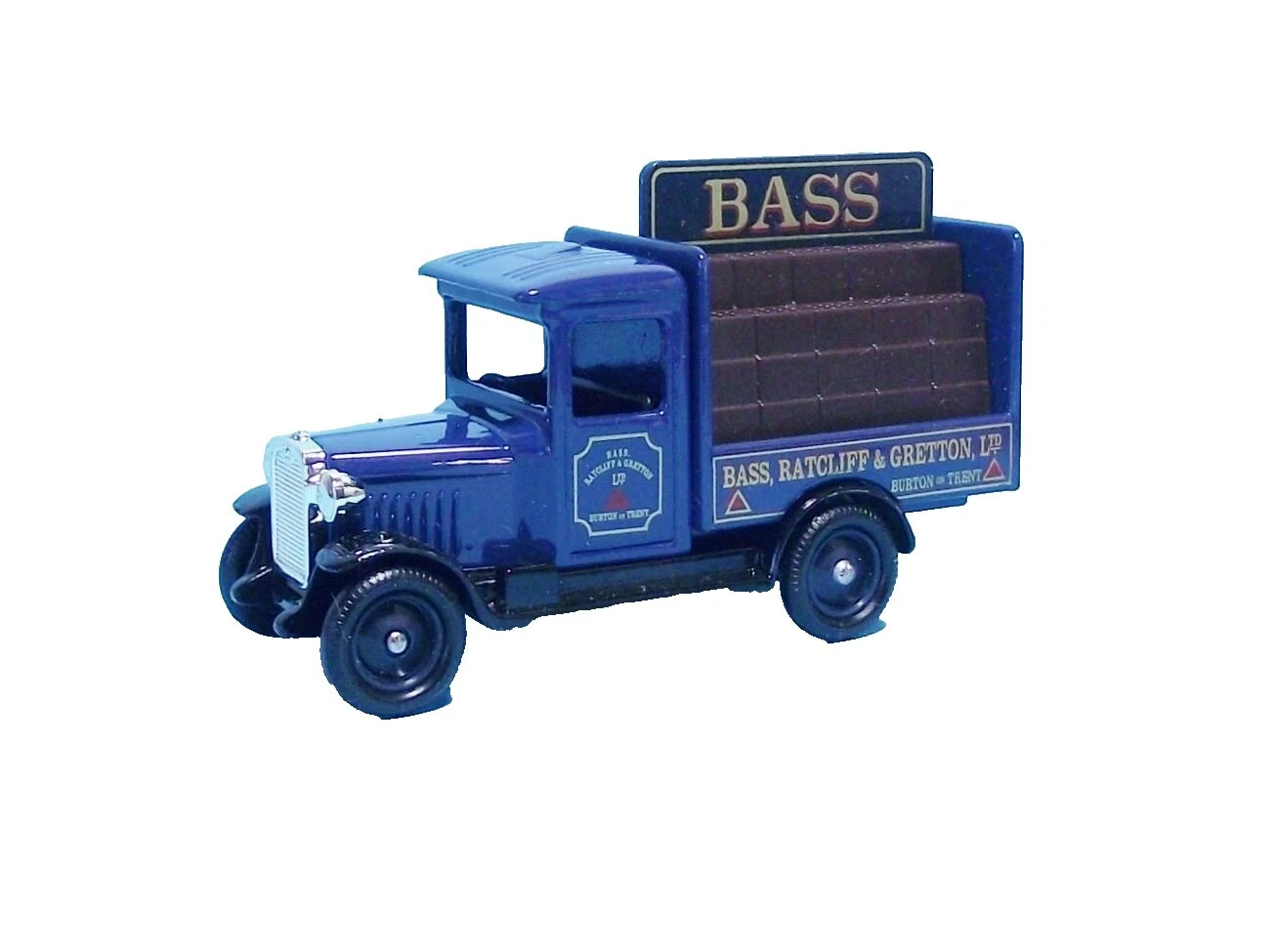 白色金属 1: 64 比例卡车车辆