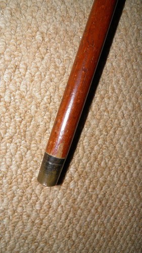Edwardian Walking Stick - Intricate Heavy Brass Griffin Head Top - Picture 10 of 10