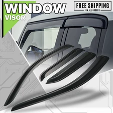 Window Visor Vent Wind Deflector fit 2002-2009 Dodge Ram 1500/2500/3500 Crew Cab