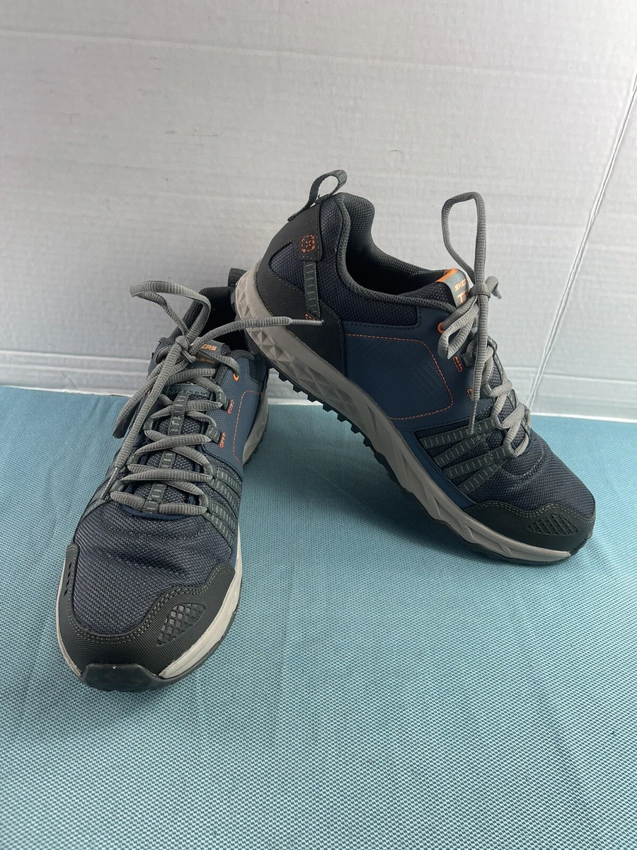 Skechers Mens Shoes Gray 11 M Escape Plan All Terrain Hiking Trail Sneakers