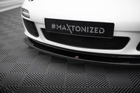 Front Ansatz V.2 FüR Porsche 911 Carrera 997 Facelift Schwarz Spoilerlippe