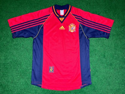 Spanien Spain 1998 Small jersey Maillot Adidas shirt Trikot P505