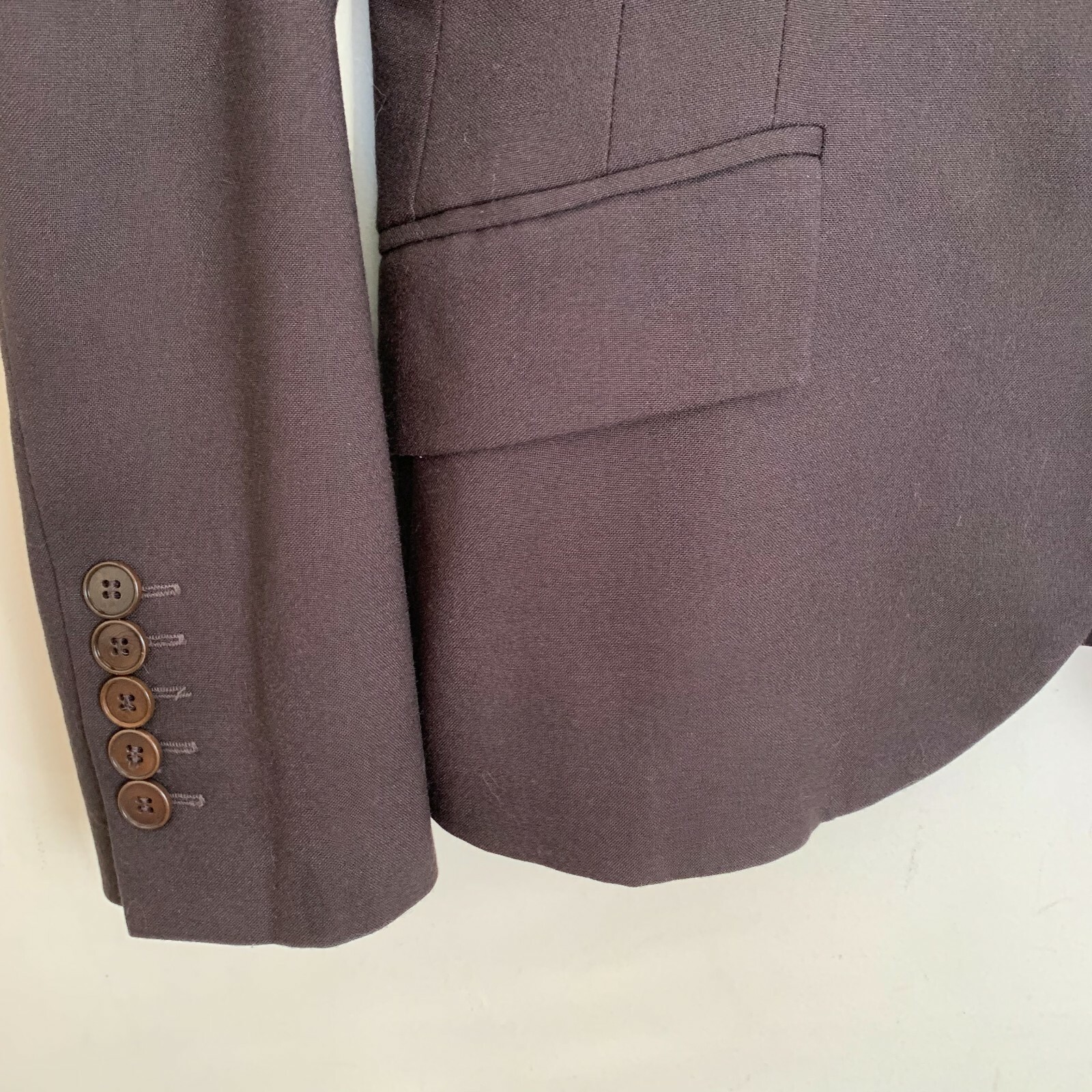 Zara Basic Women's Blazer Jacket Tailored Brown B… - image 5