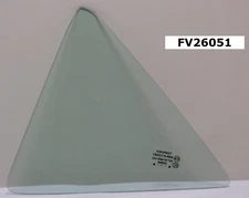 Fits: 2014-2019 Toyota Corolla Sedan Driver Left Side Rear Vent Glass Window