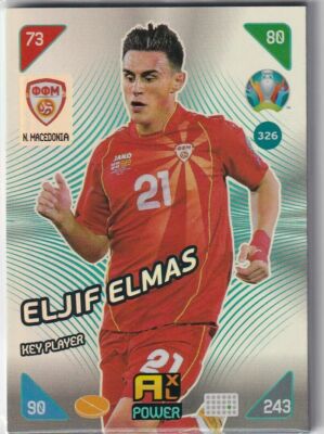 Panini Adrenalyn XL Euro 2020 - 2021 Kick Off Card No. 326 Elmas (Key Player)