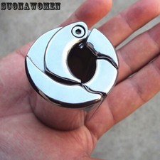 Stainless Steel Adjustable Inner Diameter Ring Scrotum Training Pendant Phallus