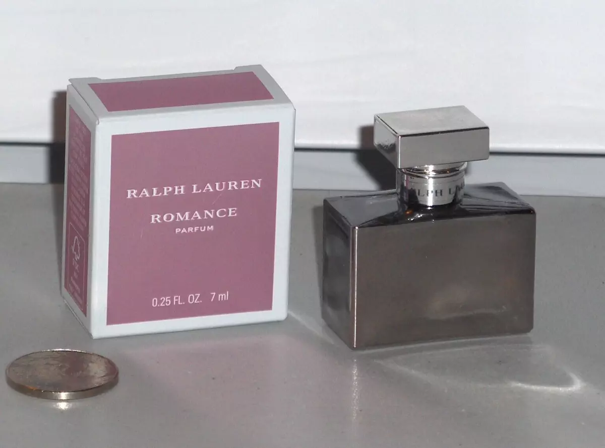 ROMANCE by RALPH LAUREN Women's Parfum .25 oz., 7ml, Miniature Splash, NIB