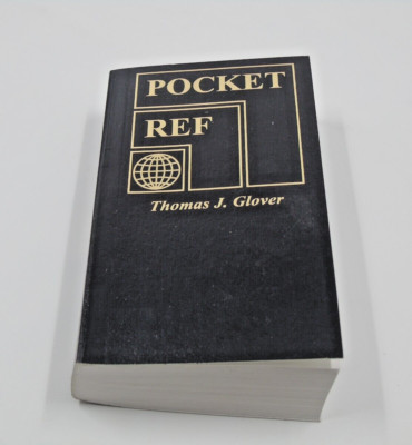 POCKET REF 3rd Edition by THOMAS J GLOVER - Paperback - VERY GOOD