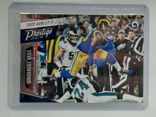 Todd Gurley II 2019 Panini Prestige Football Highlight Reel Los Angeles Rams - Picture 1 of 2