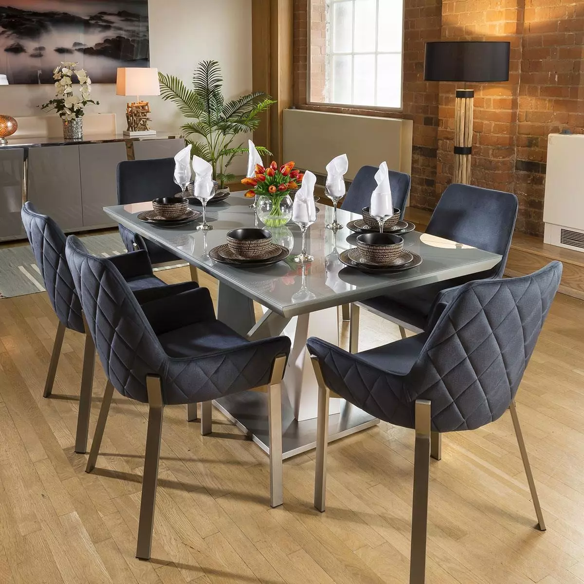6 seater dining sale table