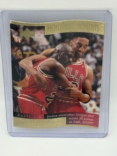 Upper Deck 1998 Memorable Moments Michael Jordan Bulls #1 Insert NBA Finals Card