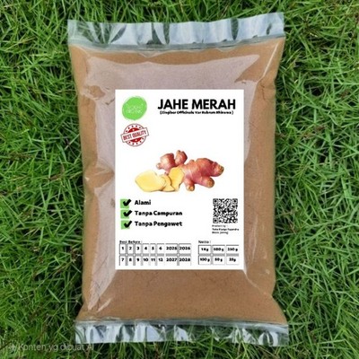 Red Ginger Powder 250g organic ingredients eco conscious flavor artisan quality