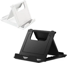 2-Pack Portable Foldable Phone Stand Holder, Universal Adjustable Desk Mount for