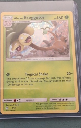 Alolan Exeggutor 002/012 McDonald's 2019 Holo