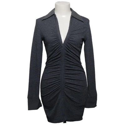 ROTATE Birger Christensen, Blusenkleid, Größe: 36, Grau #GEB