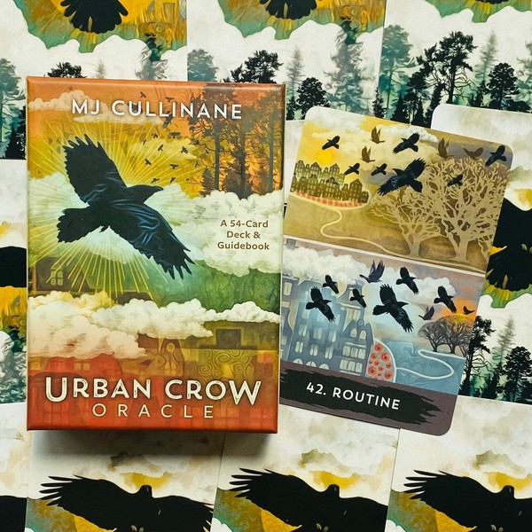 Urban Crow Oracle Orakelkarten Deck & Begleitbuch – Karten & Guidebook-image