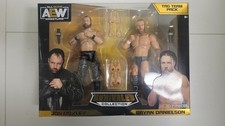 AEW All Elite Wrestling Jon Moxley & Bryan Danielson Action Figures - NEW Sealed