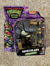 Teenage Mutant Ninja Turtles ROCKSTEADY TMNT Mutant Mayhem Muscle Rhino Figure