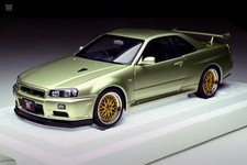 1/18 AUTOart Nissan Skyline GT-R R34 V-Spec II NUR BBS LM wheels-77405