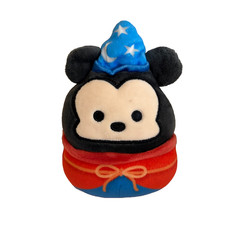 Disney Squishmallow Sorcerer Mickey Plush Stuffed Toy 5" Fantasia