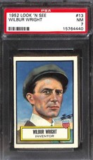 1952 Topps Look N See #13 WILBUR WRIGHT PSA 7 NM 15764440 