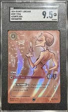 2024 Disney Lorcana Azurite Sea 209 Yzma Enchanted SGC 9.5