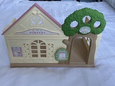Vintage Sylvanian Families Nursery Pre-School Play House/Dolls House