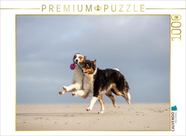 Calvendo Puzzle Everything's Better With Two! | 1000 Pieces, Finished Size 25.2-image