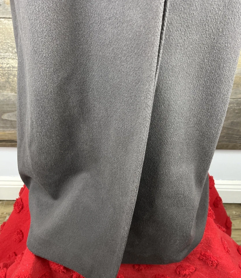 Abrigo de lana de trinchera Forecaster Of Boston talla 12 de colección con cuello de terciopelo años 60 80 90 Foto 4 de 4