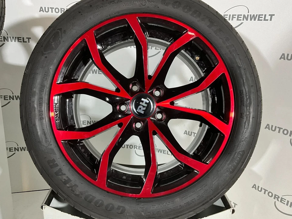 Sommer Kompletträder 225/50R17 z.B. passend für Audi A6 - Bild 4 von 4