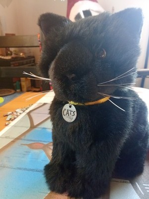 Musical Cats Wien Fanartikel Katzen Katze. Schwarz. Vitrinenobjekt Top Zustand