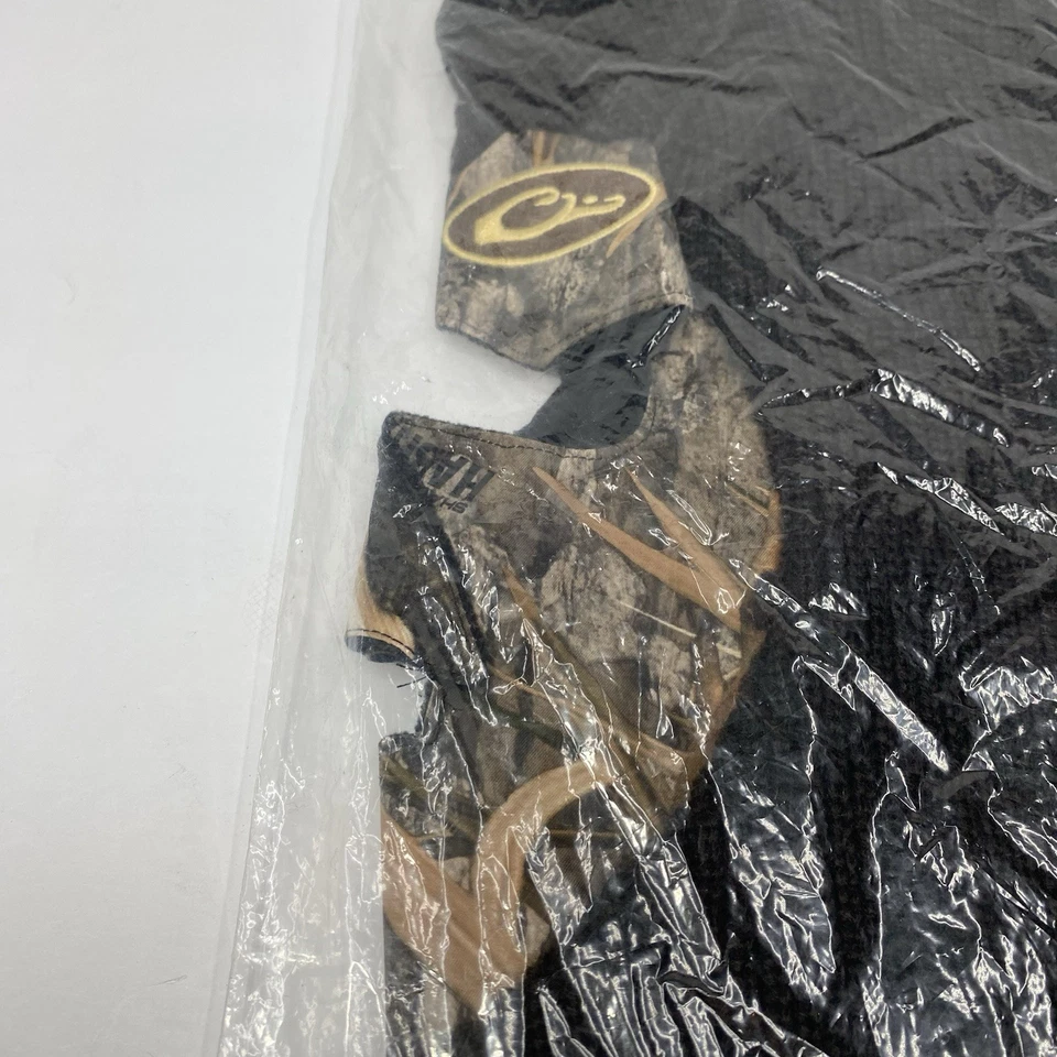 Drake Waterfoul Fleece Lined Face Mask Shadow Grass Habitat Camo NEW - Image 3 of 4