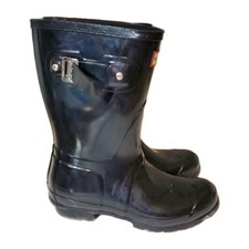 Hunter Water Boots Womens Size Us 7 Black