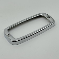 Porsche 356 B C Reverse Light Chrome Bezel Back Up Lamp Surround Hella 62548 Porsche 356 B C Reverse Light Chrome Bezel Back Up Lamp Surround Hella 62548