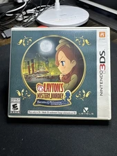 Layton's Mystery Journey (Nintendo 3DS, 2017) No Manual TESTED