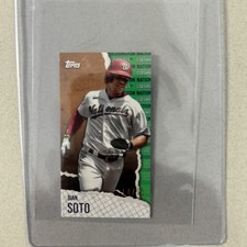 2021 Topps Rip - Mini Base Set Juan Soto #MRIP-JS Green /15