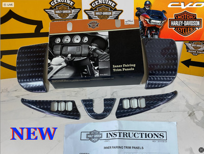 OEM 14-25 Harley Electra Glide Street Glide Tri Glide Trike Inner Fairing Trim