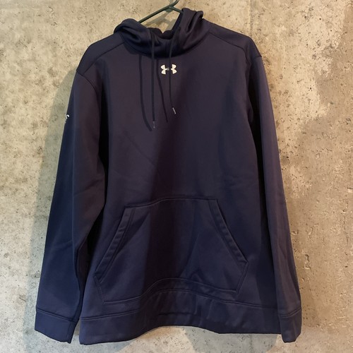 Under Armour Hoodie Mens XXL Blue Sweatshirt FedEx Racing Center Logo ...
