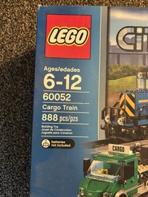 NEVER OPENED LEGO City Trains 60052 Cargo Train Battery Powered Complete Set
